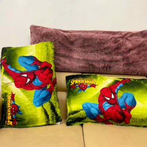 Spiderman Grass - [Pillowcase only] 2PCS Premium Character Printed Pillowcases - Queen-18"x28"inch