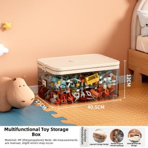 LIKE | Multi-layer Transparent Toy Organizing Box Large