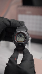 Jam Tangan Pria  Casio G-Shock DW-6900RL-1D Digital Black Dial Black Rubber  Band
