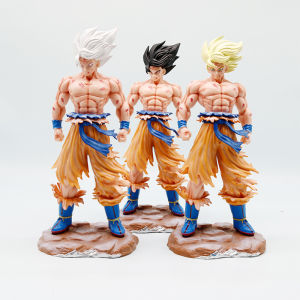 Bandai | 22cm Anime Dragon Ball Son Goku Super Saiyan Figure DBZ Action Figure Model Collectible Figurine Gift
