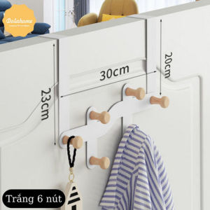 Giá treo đồ Dola Home móc cửa cao cấp tiện lợi không cần khoan