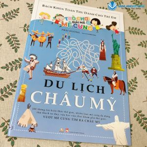 Sách - Trò Chơi Giải Mã Mê Cung - Du Lịch Châu Mỹ-Vanlangbooks