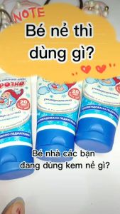 Kem Dưỡng Da Chống Nẻ Cho Bé Ông Già Tuyết Mopo3ko Nga 50g