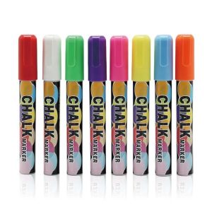 8pcs Liquid Chalk Marker Pen Flourescent Pen
