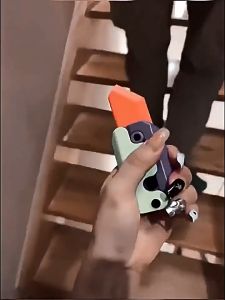 Rising Star 3D Carrot Knife Toys Gravity Knife Fun Decompression Toy 3D Printing Gravity Jump Carrot Knife For Childrens gifts