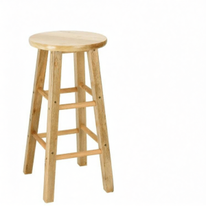 DANBIYIN | High Wooden Bar Stool