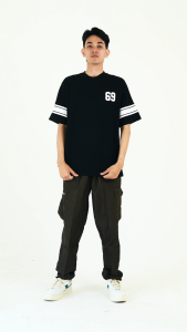 TENDENCIES Tshirt Oversized Sixtyniners Black