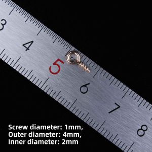 FEIZHUXIANSEN | Eye Screw Hook Closed Loop Ring Spiral