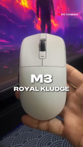 Royal Kludge RK M3 8k 8000Hz Wireless Mouse Tri-Mode Bluetooth Wireless Rechargeable Mouse For PC Laptop Gaming