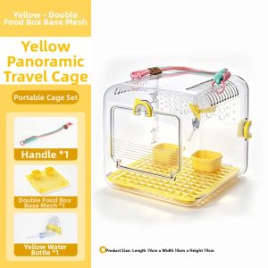 Hadassah | Transparent Portable Bird Cage