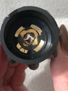 Diving Cylinder Head Valve Major Repair Kit Diving Air Bottle Head Repair Plastic Handle Valve Rod Handwheel Explosion-proof Membrane Valve Core