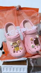 Sandal Baim Flip Flop Aksesoris 3D Cartoon Labubu Ice Cream EVA Rubber Premium Import 9188-6
