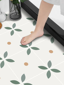 Dép Chống Thấm Nước Dày Chống Trượt Cho Phòng Tắm Nhà Bếp Dép PVC Chống Thấm Nước Tự Dính Trang Trí Nhà Cửa Đơn Giản Hiện Đại