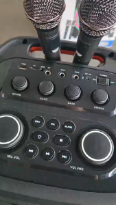 ลำโพงบลูทูธ ลำโพงใหญ่ ดอก10นิ้ว2ดอก LT-2132 ฟรีไมค์ลอย2+รีโมท เสียบไมค์ได้อีก2 เบสแน่น รองรับAUX TF USB BASS ECHO TREBLE GT.VOL ปรับไฟ/ไมค์/กีต้าร์ได้ ลำโพงกลางแจ้ง