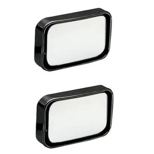 2Pcs Adjustable Blind Spot Mirror Car Auxiliary Rearview HD Rear View Mirror for Taxi SUV Minivan Trucks Second Row Seats