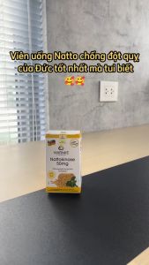 Viên Uống Chống Đông Máu Đột Quỵ Warnke Nattokinase – Nattokinase 50mg Fermentiert 2000 FU