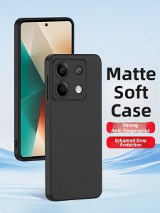RISEOUS | Silicone Anti-Shock Case for Xiaomi Redmi Note13 Full Lens Protection