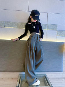 Quần Dài Thường Ngày Cho Bé Gái Mùa Thu 2025 Quần Dài Ống Rộng Thời Trang Trẻ Em Quần Tây Trẻ Em Cỡ Trung Và Lớn Quần Dài Thoải Mái Cho Bé Gái