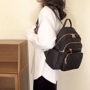 Desilstyle Tas ransel wanita terbaru 2025 tas sekolah kasual fashion siswa kekinian tas ransel perempuan mewah