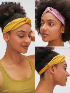 Elastic Breathable Sweat-Absorbent Hairband