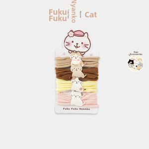 HAPiNS | Cute & Elastic Cat Headbands 4 Pcs