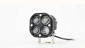D2 Laser Gun White&Yellow Red Light Fog Light For Motorcycle 3 inch Car LED 80W Waterproof Mini Driving Light