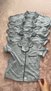 Bộ Pyjama Tay Ngắn Trẻ em - Jmin - Thun Modal Cotton