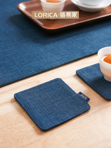 New Chinese Style Tea Ceremony Office Tea Table Mat Cloth Art Tea Coaster Heat Resistant Water Proof Tablecloth for Tea Room