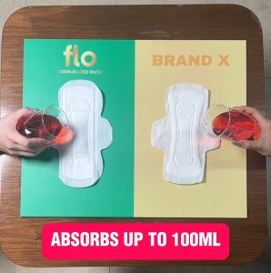 Flo Corn Based Pads Day Use 24.5cm