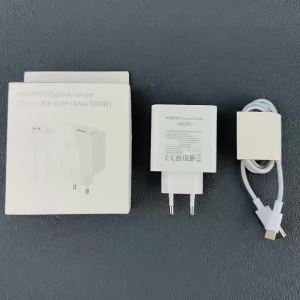 100W SuperCharge EU Fast Charger Adapter 6A Type C Cable For Honor 600 500 400 300 200 100 Magic 8 7 6 5 Pro V6 V5 V3 V2 X90 X80