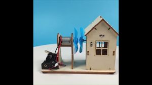 DIY Handmade Science STEM Kit: DIY Wind Power Station: Educational Science Toys: STEM Kids Toys - Physics Science theory