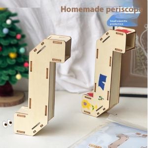 Periscope Making Childrens Science Experiment Elementary School Students Technology DIY Hands On and Brainpower