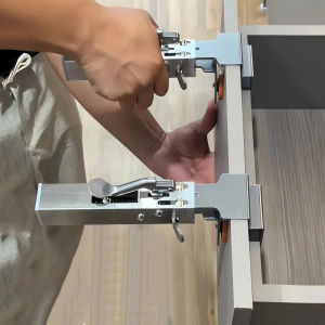 Fast Press Drawer Clamp แผงปรับ Telescopic งานไม้พิเศษแผงติดตั้งเสริม Fixed Clamp Holder