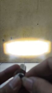 Lampu Depan Motor Beat D2s Laser Devil Biru / Lampu Utama Motor H6 D2 Lasergun Devil Eyes D2S