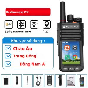 Đài Radio Xe Hơi Thông Minh MOTOLOLA Android 9.1 Màn Hình Cảm Ứng Với WiFi Bluetooth 4G Thiết Bị Giao Tiếp Di Động POC Dành Cho Xe Tải Chống Nước IP45 Phạm Vi >8000km