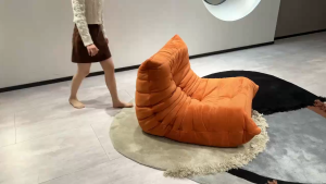 【COD】Fashion Caterpillar Sofa Compression Sofa Modular Sofa Lazy Sofa Multiple Colors