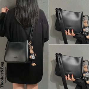 กระเป๋าสะพายข้างหนังนิ่มขนาดใหญ่สำหรับผู้หญิง กระเป๋าใส่ของประจำวัน กระเป๋าสะพายไหล่แบบปรับได้ ทรงสี่เหลี่ยม สีสันสดใส