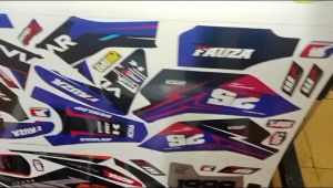 Decal Sticker Stiker Mini Trail Viar Cross X 70 Full body Free Custom