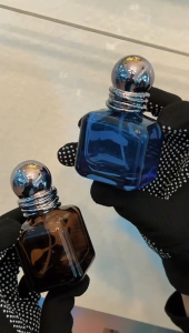 [ 1 PCS ] BOTOL KOSONG MINYAK WANGI 33ML PETAK KECIL LUXURY CAP - SKRU ( LZ 674 )
