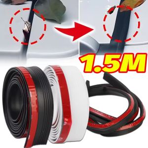 Car Trunk Lid Sealing Strip Universal SUV MPV Sedan Roof Lid Gap Dustproof Waterproof Noise Reduction Anti-Aging Rubber Strip