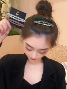 Original Design Purple Rice Brand Womens Hair Clip: Ultra-Shiny BB Clip for Frontal Hairline Organizer and Necklace Material