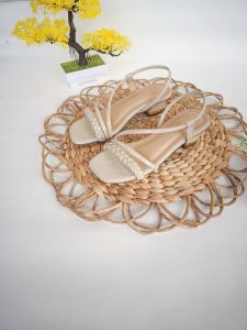 Sandal Anak Hak tahu Sandal tali kepang heels Anak Perempuan JK02