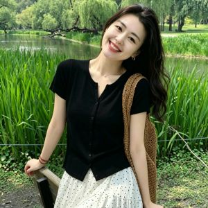 V.C.I | V-Neck IcySilk Short Sleeve T-Shirt