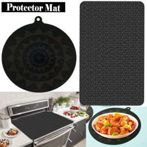 Induction Cooktop Mat Cooktop Scratch Protector for Kitchen Induction Stove Multifunctional Silicone Mats Dining Table Placemat
