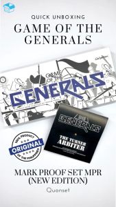 Game of the Generals: Mark-Proof Set (MPR White) - New Edition