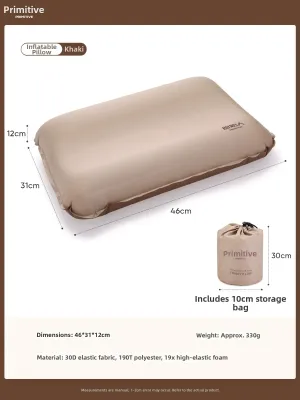 The Primitive | Travel Portable Memory Foam Deep Sleep Pillow