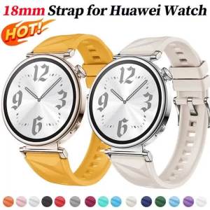 New Silicone Strap For Huawei Watch GT6 GT5 GT4 41MM Official Color Lce Crystal Patterned Bracelet For Huawei Watch GT5 Pro 42MM
