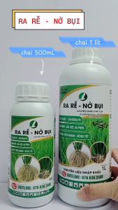 phân bón Lúa RA RỄ MẠNH NỞ BỤI TO cứng cây chống đổ ngã - chai 1L