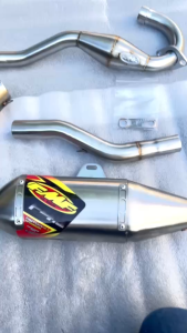 ด้านข้างรถ ตรงรุ่น DTK KLX 125 140 150 /FMF รถวิบาก อะไหล่ เสียงดี (ส่งจากไทย) S01