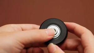 Silent rubber replacement wheels for travel suitcase wheels replacement and repair for telescopic luggage handle wheels